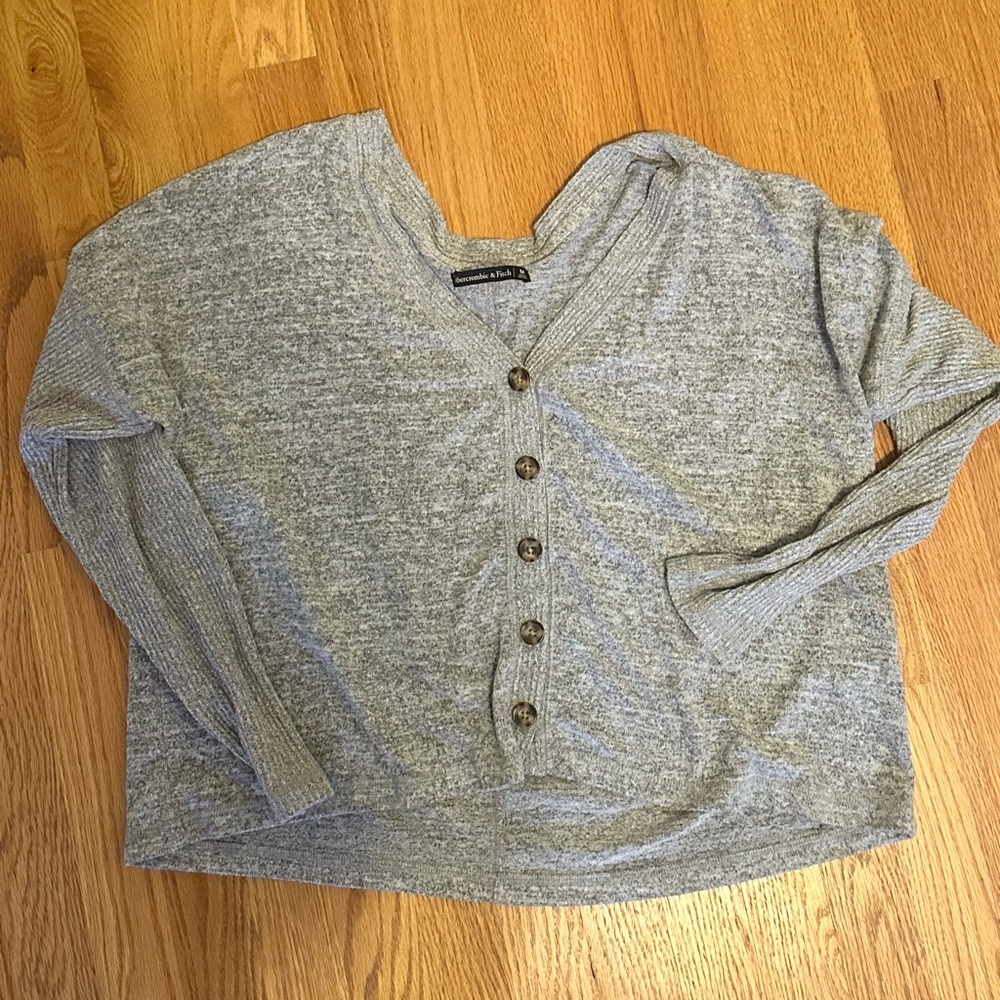 Abercrombie Button Front Top